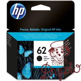 Tusz HP 62 (C2P04AE) czarny 200str/4ml Tusz HP 62 (C2P04AE) czarny 200str/4ml