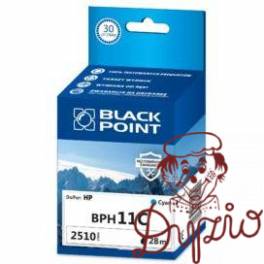 Tusz BLACK POINT (BPH11C) niebieski 2510str zamiennik HP (11/C4836AE) J1100d/1200d/2200/2800/10ps Tusz BLACK POINT (BPH11C) niebieski 2510str zamiennik HP (11/C4836AE) J1100d/1200d/2200/2800/10ps