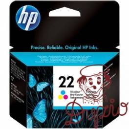 Tusz HP 22 (C9352AE) kolor 165str/5ml 3920/3940/1360/2360/4315/4355 Tusz HP 22 (C9352AE) kolor 165str/5ml 3920/3940/1360/2360/4315/4355