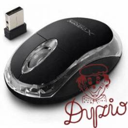 Mysz bezprzewodowa EXTREME HARRIER czarna 3D optyczna XM105K Mysz bezprzewodowa EXTREME HARRIER czarna 3D optyczna XM105K