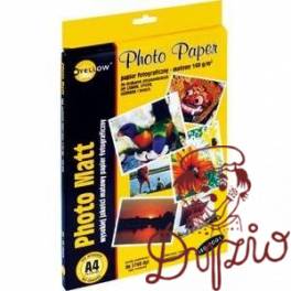 Papier foto YELLOW ONE A4 140g A50 matowy (4M140) 150-1178 Papier foto YELLOW ONE A4 140g A50 matowy (4M140) 150-1178
