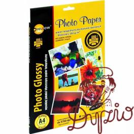 Papier foto YELLOW ONE A4 160g A20 błyszczący laser(L4G160) 150-1377 Papier foto YELLOW ONE A4 160g A20 błyszczący laser(L4G160) 150-1377