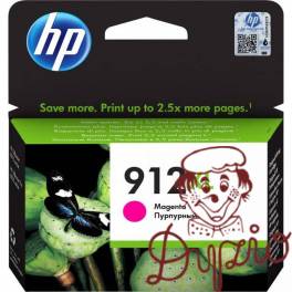 Tusz HP 912XL (3YL82AE) purpurowy 825str
