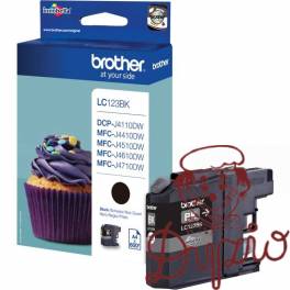 Tusz BROTHER (LC123BK) czarny 600str Tusz BROTHER (LC123BK) czarny 600str