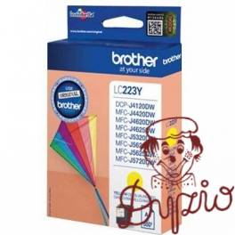 Tusz BROTHER (LC223Y) żółty 550str Tusz BROTHER (LC223Y) żółty 550str