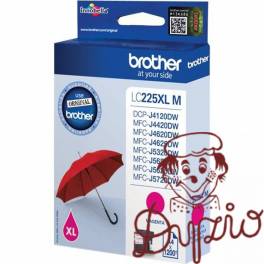Tusz BROTHER (LC225XL-M) purpurowy 1200str