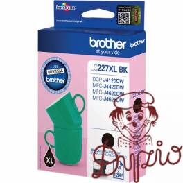 Tusz BROTHER (LC227XL-BK) czarny 1200str