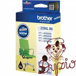 Tusz BROTHER (LC229XL-BK) czarny 1200str Tusz BROTHER (LC229XL-BK) czarny 1200str