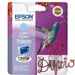 Tusz EPSON (T0805/C13T08054010) niebieski jasny 250str Tusz EPSON (T0805/C13T08054010) niebieski jasny 250str
