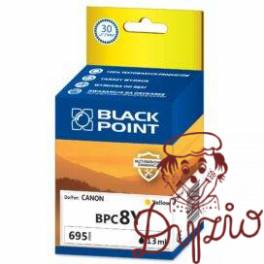 Tusz BLACK POINT (BPC8Y) żółty 880str zamiennik EPSON (CLI-8Y/0623B001) IP4200/4300/4500/5200