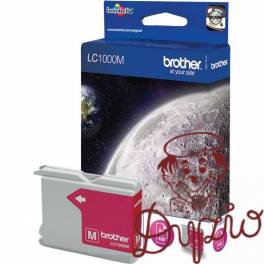 Tusz BROTHER (LC1000M) purpurowy 400str DCP330C/350/357/130C Tusz BROTHER (LC1000M) purpurowy 400str DCP330C/350/357/130C