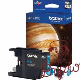 Tusz BROTHER (LC1240C) niebieski 600str MFCJ6910DW