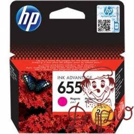 Tusz HP 655 (CZ111AE) purpurowy 600str 3520/3525/4615/4625/5525/6525 Tusz HP 655 (CZ111AE) purpurowy 600str 3520/3525/4615/4625/5525/6525