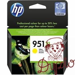 Tusz HP 951XL (CN048AE) żółty 1500str Tusz HP 951XL (CN048AE) żółty 1500str