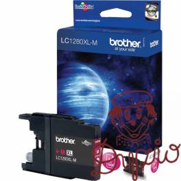 Tusz BROTHER (LC1280XL-M) purpurowy 1200str MFCJ6910DW Tusz BROTHER (LC1280XL-M) purpurowy 1200str MFCJ6910DW