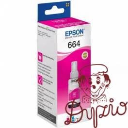 Tusz EPSON (T6643/C13T66434A) purpurowy 6500str/70ml