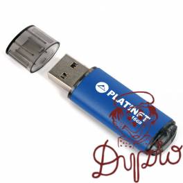 Pamięć USB-A 16GB PLATINET X-DEPO USB 2.0 niebieski (42173) Pamięć USB-A 16GB PLATINET X-DEPO USB 2.0 niebieski (42173)