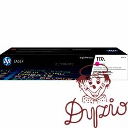 Toner HP 117A (W2073A) purpurowy 700str Toner HP 117A (W2073A) purpurowy 700str