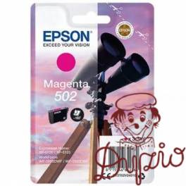 Tusz EPSON (502/C13T02V34010) purpurowy 3,3ml/160str Tusz EPSON (502/C13T02V34010) purpurowy 3,3ml/160str