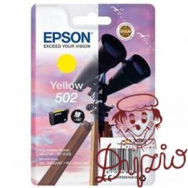 Tusz EPSON (502/C13T02V44010) żółty 3,3ml/160str Tusz EPSON (502/C13T02V44010) żółty 3,3ml/160str