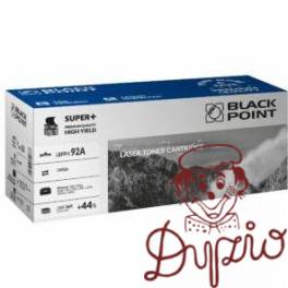 Toner BLACK POINT (LBPPH92A) czarny 3600str zamiennik HP (92A/C4092A) HP LJ 1100/3200