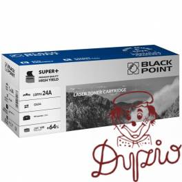 Toner BLACK POINT (LBPPH24A) czarny 4100str zamiennik HP (24A/Q2624A) Toner BLACK POINT (LBPPH24A) czarny 4100str zamiennik HP (24A/Q2624A)