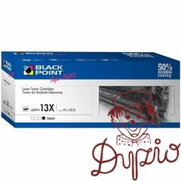 Toner BLACK POINT (LBPPH13X) czarny 4100str zamiennik HP (13X/Q2613X) LJ1300 Toner BLACK POINT (LBPPH13X) czarny 4100str zamiennik HP (13X/Q2613X) LJ1300