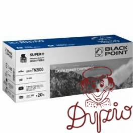 Toner BLACK POINT (LBPPBTN2000) czarny 3000str zamiennik BROTHER (TN-2000) Toner BLACK POINT (LBPPBTN2000) czarny 3000str zamiennik BROTHER (TN-2000)