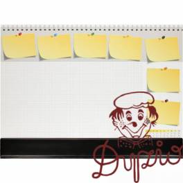 BIUWAR z listwą żółte karteczki 470x330mm 0318-0045-99 PANTA PLAST BIUWAR z listwą żółte karteczki 470x330mm 0318-0045-99 PANTA PLAST