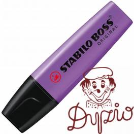 Zakreślacz STABILO BOSS fluorescencyjny fioletowy 70/55 Zakreślacz STABILO BOSS fluorescencyjny fioletowy 70/55