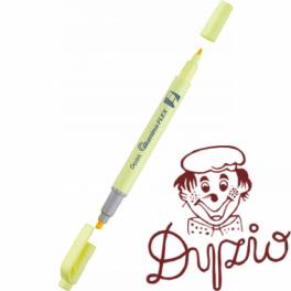 Zakreślacz dwustronny żółty pastelowy ILLUMINA FLEX SLW11P-GE PENTEL Zakreślacz dwustronny żółty pastelowy ILLUMINA FLEX SLW11P-GE PENTEL