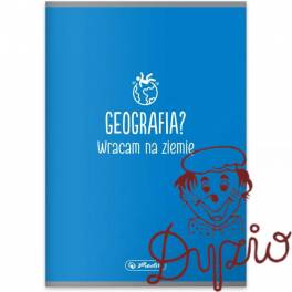 Zeszyt A5 60k kratka GEOGRAFIA 9577354 HERLITZ