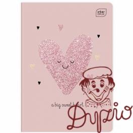 Zeszyt A5 16k 3linia GLITTER dziewczęcy INTERDRUK Zeszyt A5 16k 3linia GLITTER dziewczęcy INTERDRUK