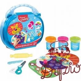 Zestaw z masą plastyczną+walizka 907007 CREATIV MAPED Zestaw z masą plastyczną+walizka 907007 CREATIV MAPED