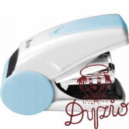 Zszywacz mini 10` niebiesko-biały 20k GV080-NB TETIS Zszywacz mini 10` niebiesko-biały 20k GV080-NB TETIS