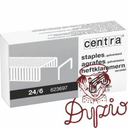 Zszywki 24/6 1000szt 623697 CENTRA Zszywki 24/6 1000szt 623697 CENTRA