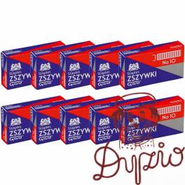 Zszywki nr 10 GRAND 10 paczek x 1000sztuk 110-1389 Zszywki nr 10 GRAND 10 paczek x 1000sztuk 110-1389