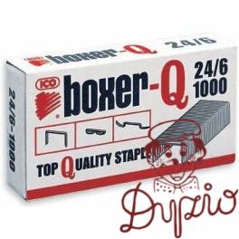 Zszywki SAX 24/6-1000 galwanizowane BOXER SAXB24/6 Zszywki SAX 24/6-1000 galwanizowane BOXER SAXB24/6