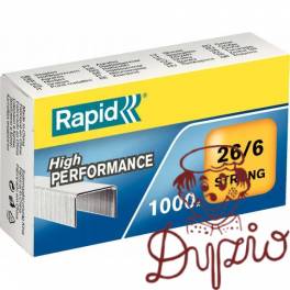 Zszywki 26/6 Strong (1000szt) 24861400 RAPID Zszywki 26/6 Strong (1000szt) 24861400 RAPID