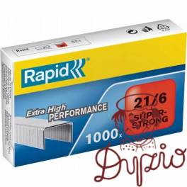 Zszywki 21/6 Super Strong (1000szt.) 24867700 RAPID Zszywki 21/6 Super Strong (1000szt.) 24867700 RAPID