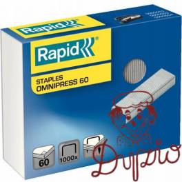Zszywki RAPID OMNIPRESS 60k 1000 opak. 5000561 Zszywki RAPID OMNIPRESS 60k 1000 opak. 5000561