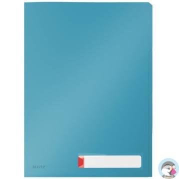 Folder A4 z 3 przegródkami, niebieska 47160061