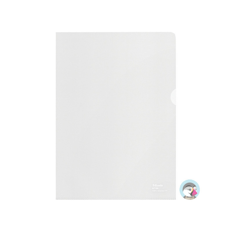 Folder groszkowy A4 Recycled Premium PP 100 mic.opakowanie 100 sztuk 627496 ESSELTE