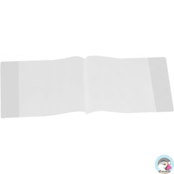 Okładki na zeszyt do nut muzyki bezbarwne 25 sztuk 15x43,1cm OZB-34 BIURFOL