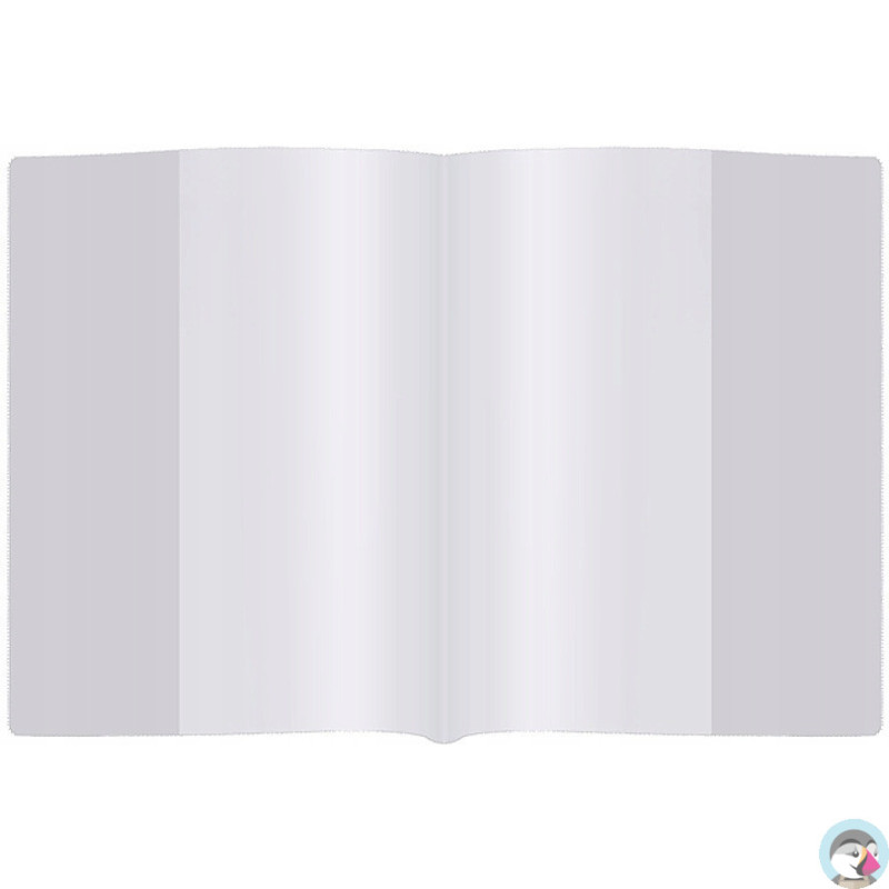 Okładki na zeszyty szkolne A5 bezbarwne 50 sztuk 21,2x30,3cm OZK-01-02 BIURFOL