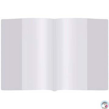 Okładki na zeszyty szkolne A5 bezbarwne 50 sztuk 21,2x30,3cm OZK-01-02 BIURFOL