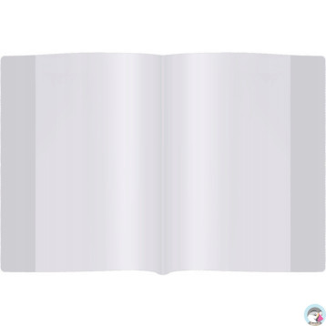 Okładki na zeszyty szkolne A4 bezbarwne 25 sztuk 30x43,7cm OZK-02 BIURFOL