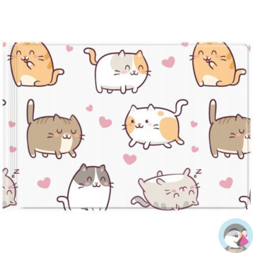 Okładka na dokumenty ucznia mała z nadrukiem KITTENS OD-31-35 BIURFOL