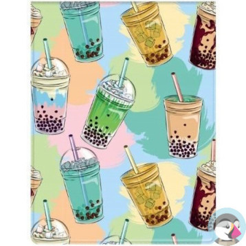 Okładka na dokumenty ucznia pion z nadrukiem BUBBLE TEA OD-21-37 BIURFOL