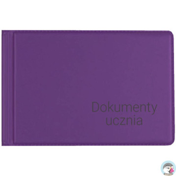 Okładka na dokumenty ucznia VIOLET KOD-12-05 BIURFOL